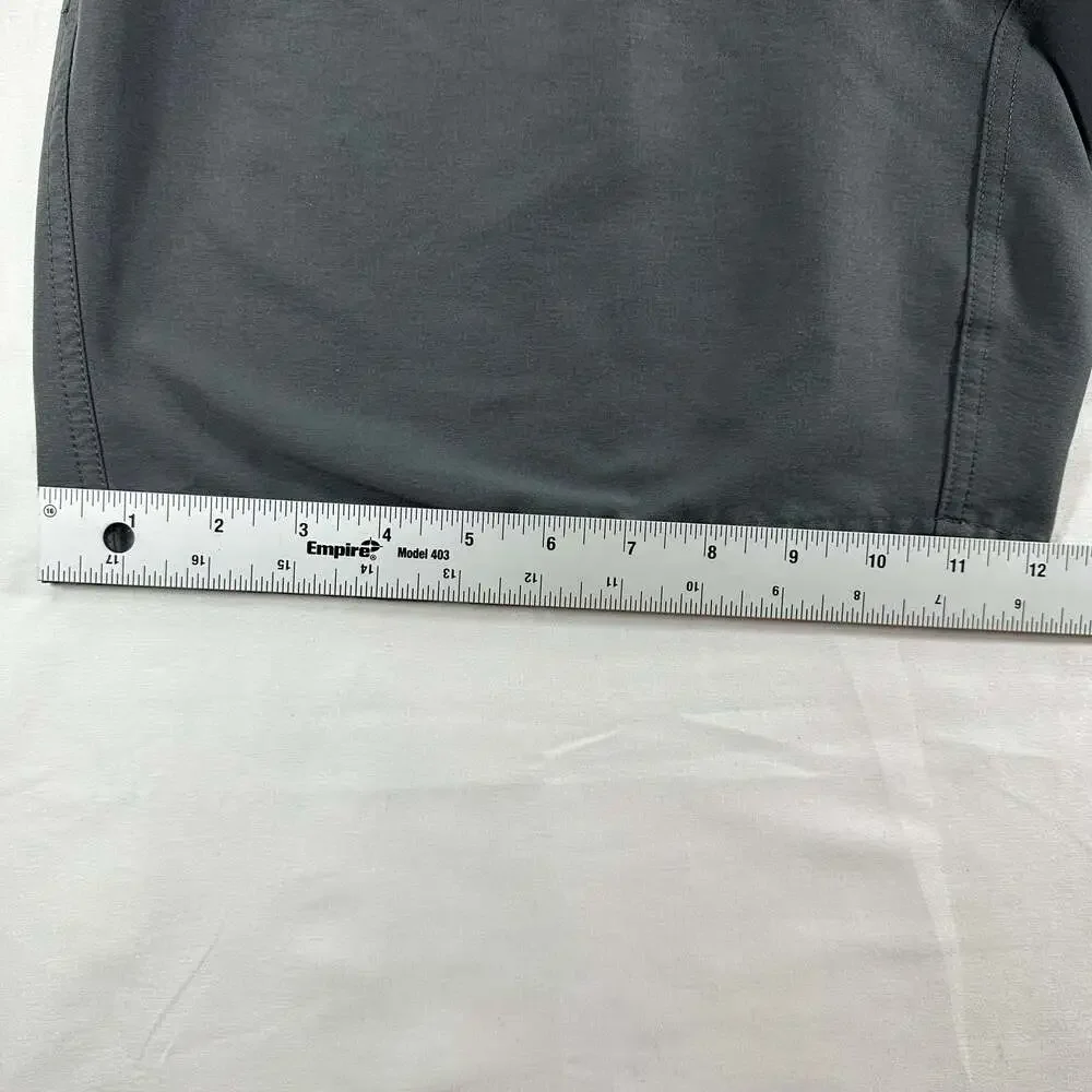 Oakley Men's Gray Performance Hybrid Walk Shorts Size 38